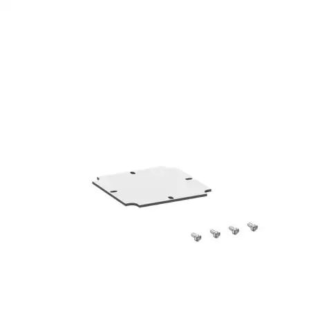 Montageplatte lichtgrau Abox MPI 060