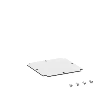 Montageplatte lichtgrau Abox MPI 100