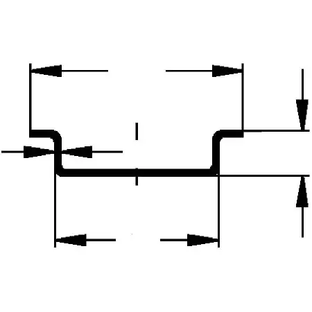 Tragschiene 2933/2 SL