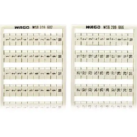 WSB-Bezeichnungssystem S: 1-10 (10x) 209-602