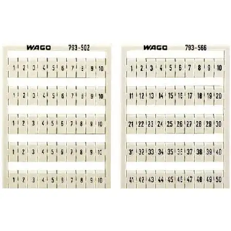 WSB-Bezeichnungssystem W: 31-40 (10x) 209-505