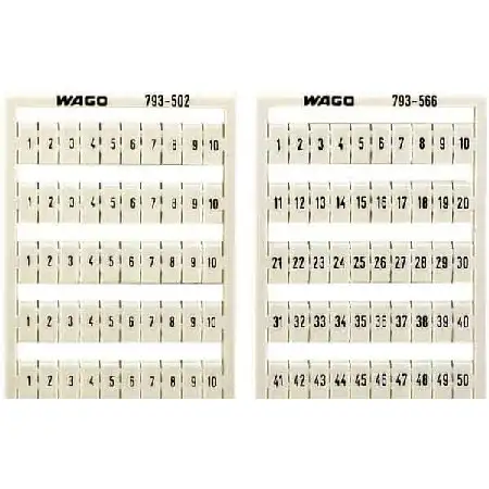 WSB-Bezeichnungssystem W: 51-100 (2x) 209-507