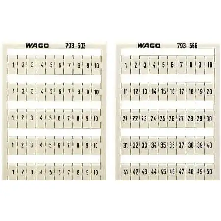 WSB-Bezeichnungssystem W: 51-60 (10x) 209-569