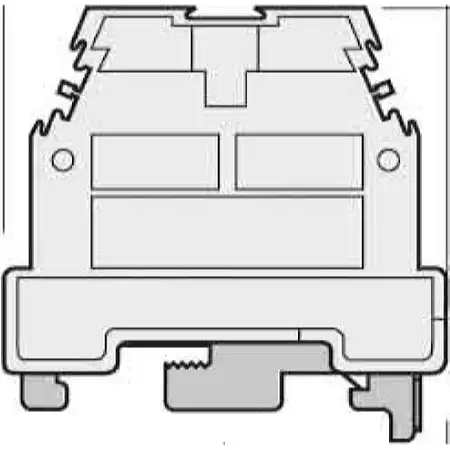 Klemme M 16/12.P gn-ge