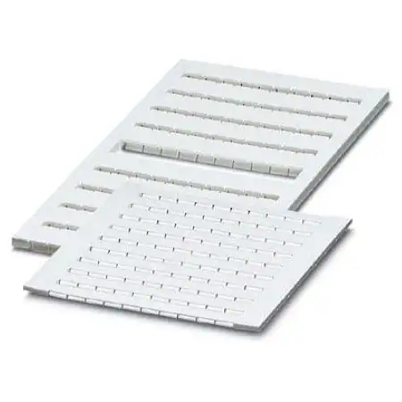Zackbandmatte flach 100 teilig ZBFM 4/WH,LGS:1-100