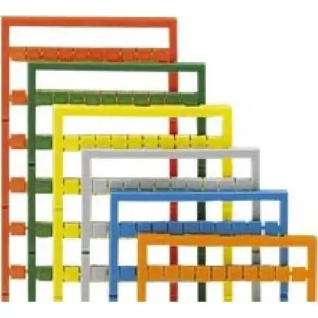 WSB-Bez. orange unbedruckt 248-501/000-012