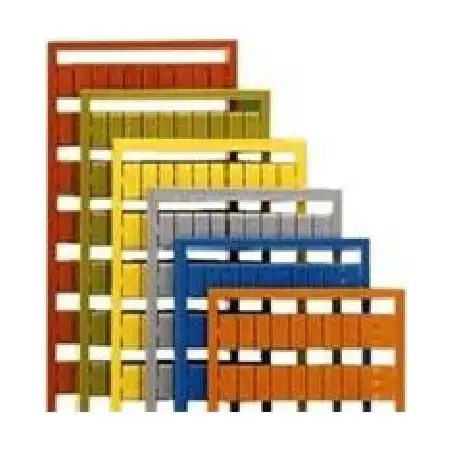 WSB-Bezeichnungssystem unbedruckt, blau 209-501/000-006
