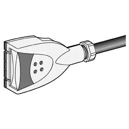 Abgangsadapter 10A KBC10DCC211