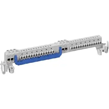 N-Klemmschiene 4x 16qmm, 28x 4qmm AK N-SL