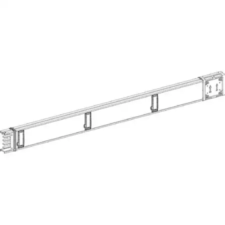 Verteilerstreckenstück gerade, 3m, 100A KSA100ED4306