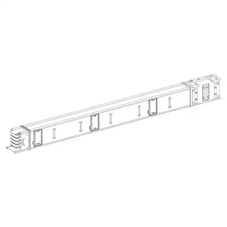 Verteilerstreckenstück gerade, 2m, 630A KSA630ED4206