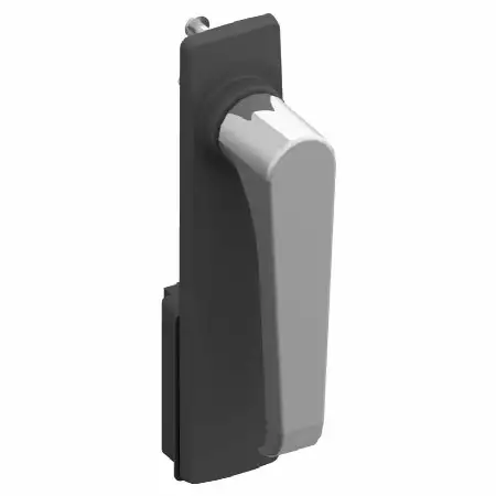 Klinkengriff + Schild ohne Schloss TZ504