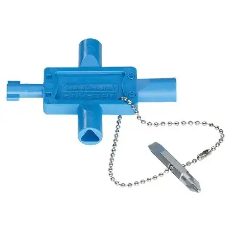 Multikey für Doppelbart 3-/4-Kant 8 +Schlitz US 1