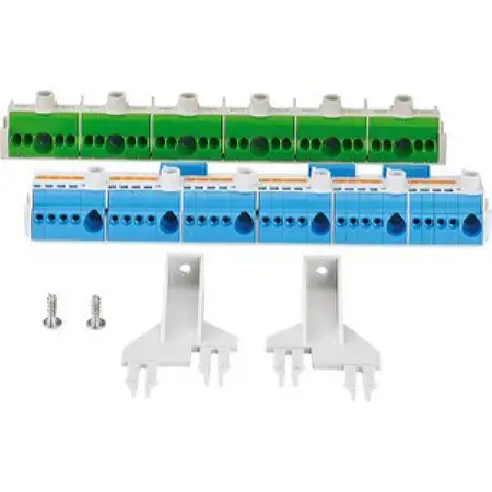 PE- und N-Klemme 2-reihig, je 30 Klemmstellen FP FC 36 NT