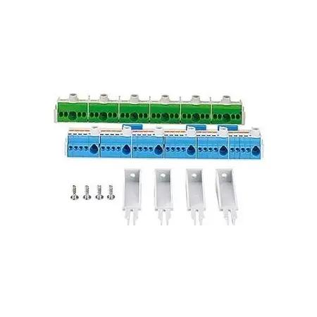 PE- und N-Klemme 2x1rhg,je 30 Klemmst FP FC 54 NT