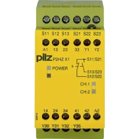 Zweihandbediengerät 230VAC 3n/o 1n/c P2HZ X1 #774438