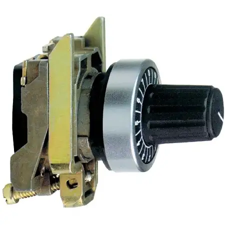 Frontelement für Poti 6,35mm Achse ZB4BD922
