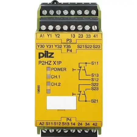 Zweihandbediengerät 230VAC 3n/o 1n/c 2so P2HZ X1P #777438