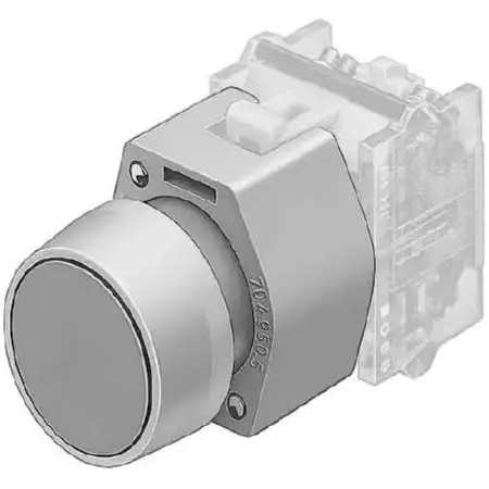 Drucktasten-Vorsatz schwarz, 29mm 704.009.0
