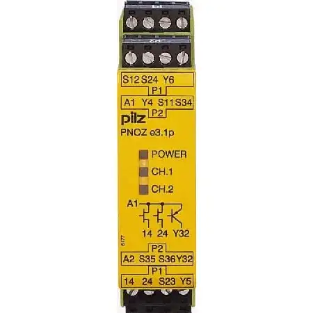 Sich.sensor.Auswertegerät 24VDC 2so PNOZ e3.1p #774139