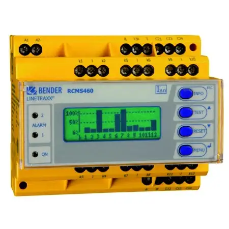 Differenzstromüberwachung AC 42-2000Hz 0 RCMS460-D4-2