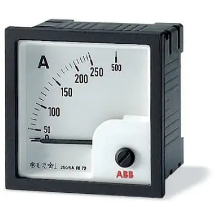 Amperemeter Schaltschranktürmontage AMT1-A1-5/72