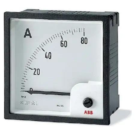 Amperemeter Schaltschranktürmont AMT1-A5/96