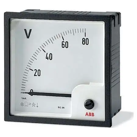 Voltmeter analog Direktmessung 200VAC VLM-1-200/72