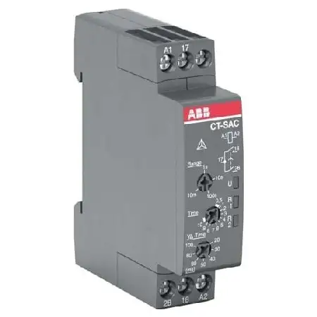 Zeitrelais Stern-Dreieck 2S,24-48VDC/24-240V CT-SAC.22