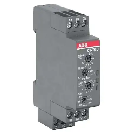 Zeitrelais taktgebend 2We,24-48VDC/24-240V CT-TGC.22