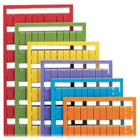 WSB-Beschriftungskarte bedruckt,rot 249-617/000-005