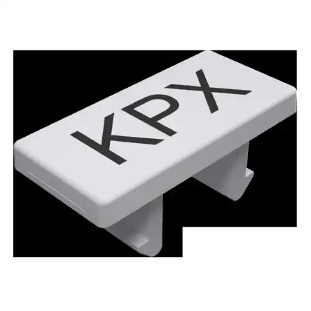 Klemmenschild weiß KPX 3,5/5-3,5 ZS ws