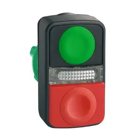 Doppeldrucktaster unbeschriftet ZB5AL7340