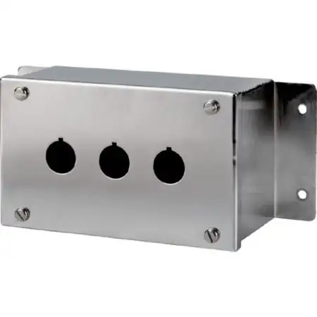 Aufbaugehäuse Edelstahl 3 Einbaustelle M22-I3M/SS