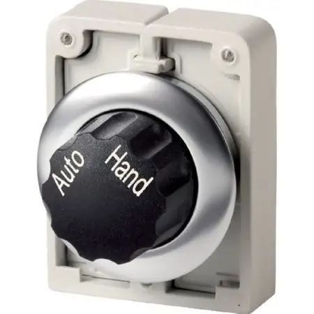 Wahltaste RMQ-Titan Drehknopf rastend M30I-FWR-X91