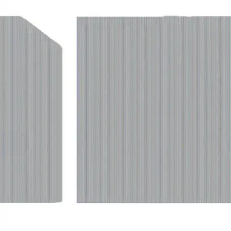 Abschlussplatte 40x1.5mm dunkelbeige AP SAK4-10 DB