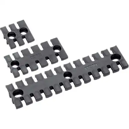 Zugentlastungsleiste schwarz ZL 60