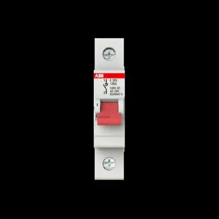 Trennschalter 1P, 125A, SG rot E201/125R
