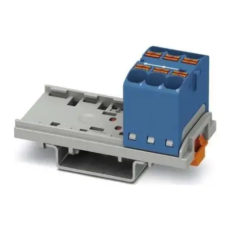Verteilerblock senkr, 0,2-6qmm blau PTFIX 6X4-NS35 BU