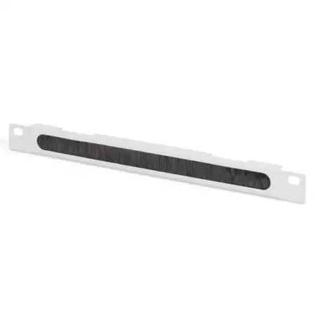 10'' Kabelführungsplatte 0,5HE, RAL 7035 DN-10 ORG-1/2U