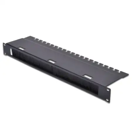 Durchführungspanel 1HE schwarz DN-19 ORG-3U-SW