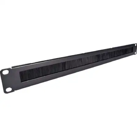 19'' Frontblende 1HE, 1 Loch m.Bl. UPPB