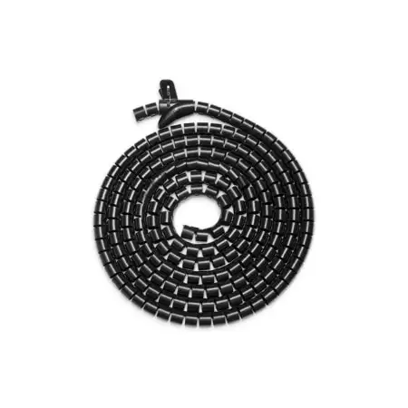Kabelschlauch 5m, PET, schwarz DA-90508