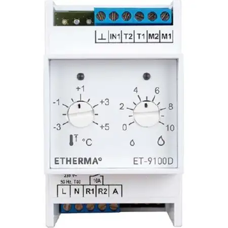 Steuerung ohne Fühler für Dachrinnenheizung ET-9100D