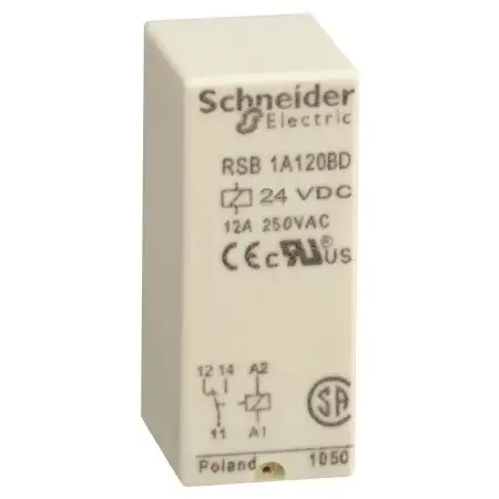 Steckrelais 24V DC RSB1A120BD
