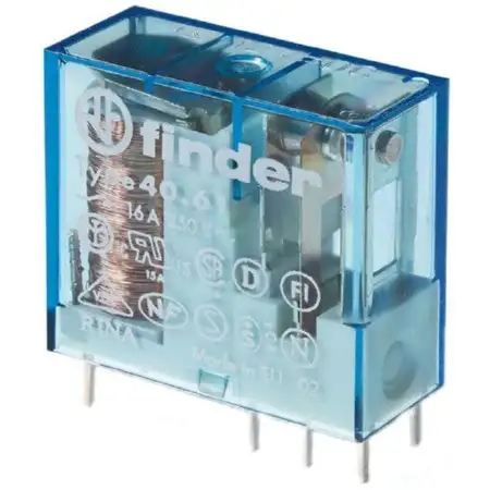 Steck-/Printrelais waschd.1W16A Sp.5VDC 40.61.9.005.4001