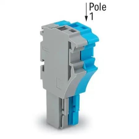 1-Leiter-Federleiste 4 mm², grau/blau/grün-gelb 2022-102/000-038