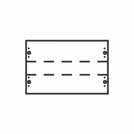 Kabelabfangschiene-Modul Bausatz MBF183