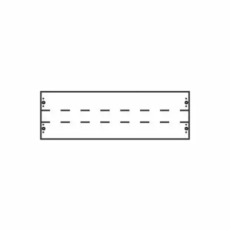 Kabelabfangschiene-Modul Bausatz MBF283