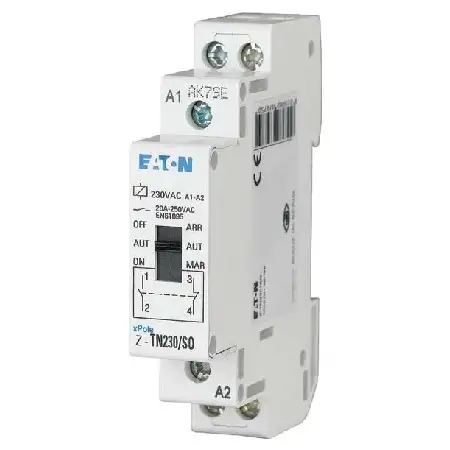 Vorwahl-Relais 230VAC/50Hz, 1S+1Ö Z-TN230/1S1O